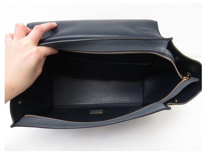 Céline BORSA A MANO CELINE TRAPEZE MM 169543PTA IN PELLE E CAMOSCIO CON TRACOLLA - vista 15