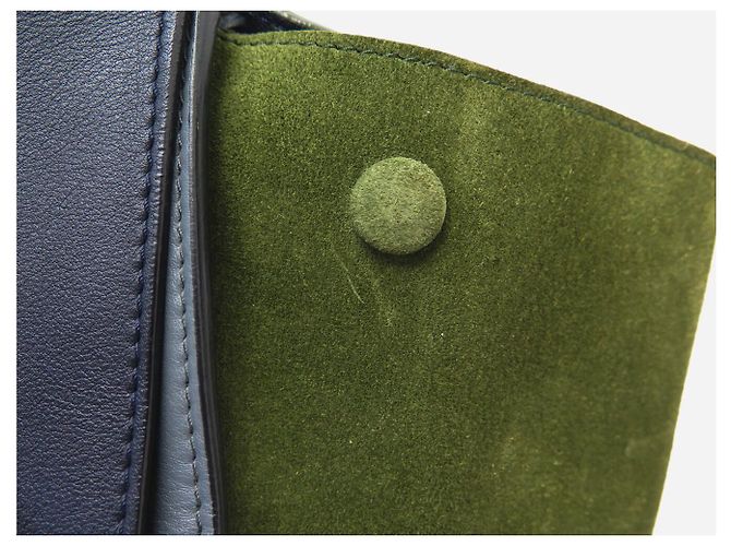 Céline BORSA A MANO CELINE TRAPEZE MM 169543PTA IN PELLE E CAMOSCIO CON TRACOLLA - vista 18