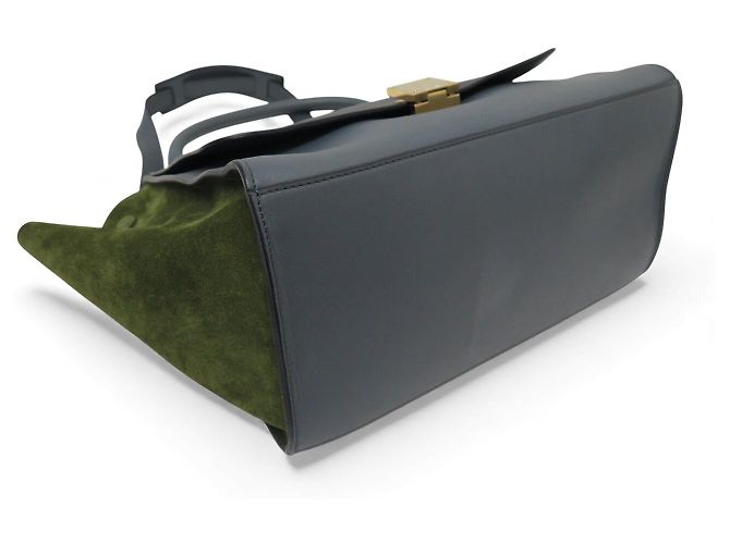 Céline BORSA A MANO CELINE TRAPEZE MM 169543PTA IN PELLE E CAMOSCIO CON TRACOLLA - vista 6
