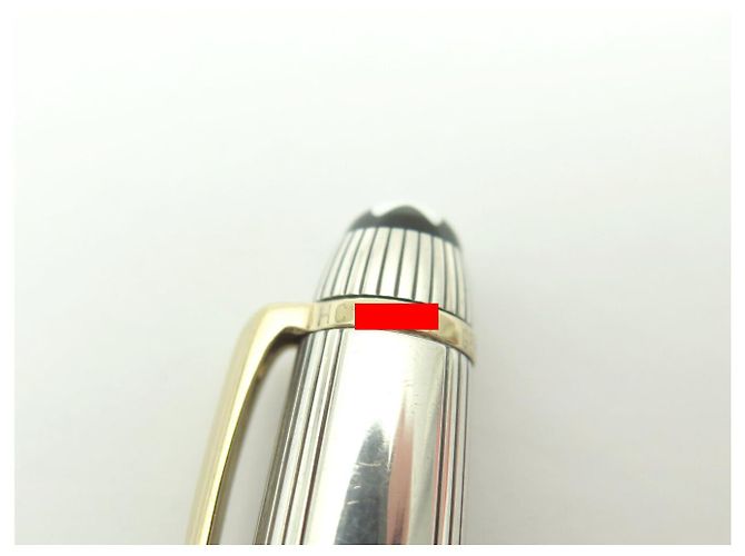 PENNA ROLLERBALL MONTBLANC MEISTERSTUCK SOLITAIRE DOUE 922001 ARGENTO - vista 7