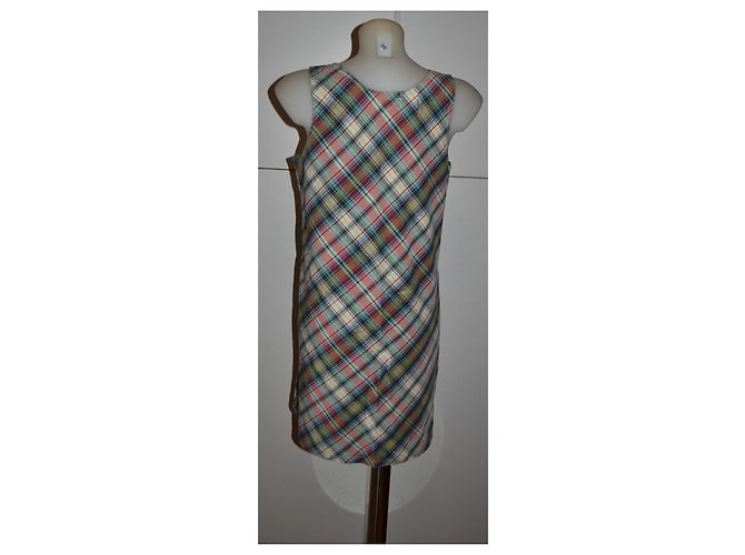 Vestido Fendissime de mezcla de algodón Multicolor - vista 4