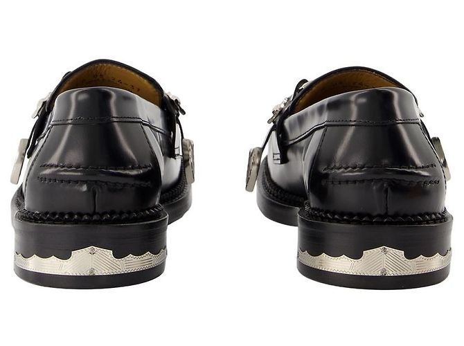 Aj1348 Mocassini - Toga Pulla - Pelle - Nero - vista 3