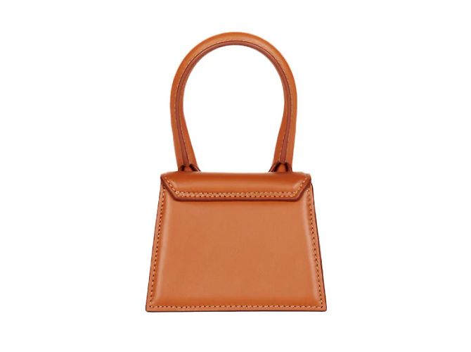 Jacquemus Le Chiquito Mini in pelle Marrone - vista 2
