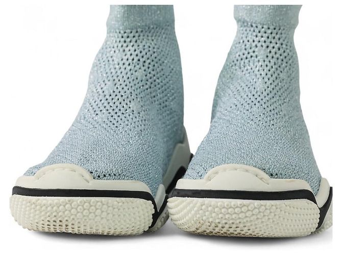 Sneakers Sock Glam Run RED VALENTINO Blu Blu chiaro - vista 6