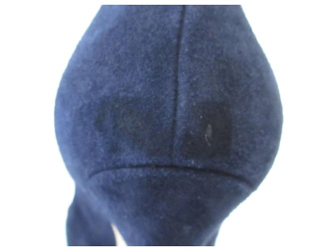 Autre Marque Décolleté in suede con plateau Sergio Rossi Blu Blu navy - vista 13