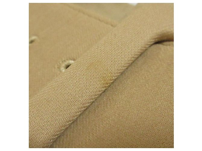 Autre Marque Hochtaillierte, taillierte Hose mit Gürtel ebure Beige - Ansicht 17
