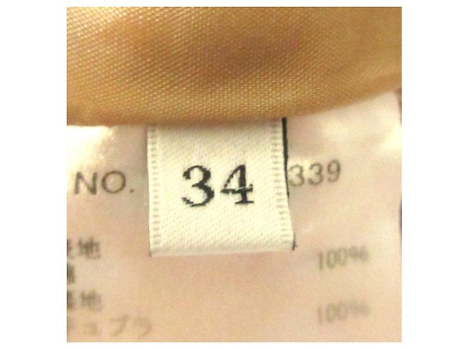 Autre Marque Hochtaillierte, taillierte Hose mit Gürtel ebure Beige - Ansicht 9