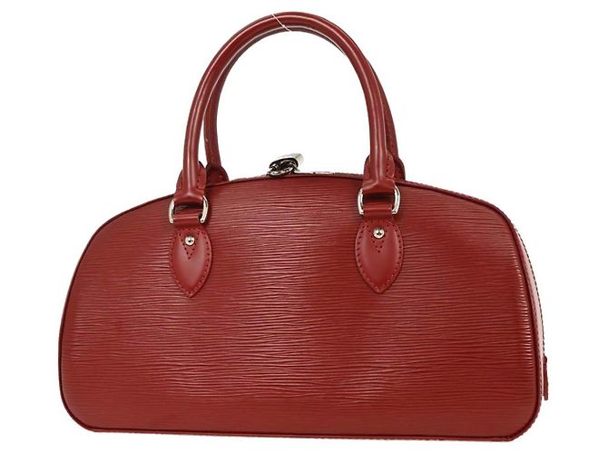 Borsa Jasmin Louis Vuitton in pelle Epi Rosso - vista 2