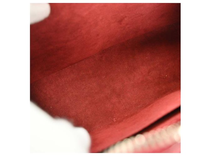 Borsa Jasmin Louis Vuitton in pelle Epi Rosso - vista 3