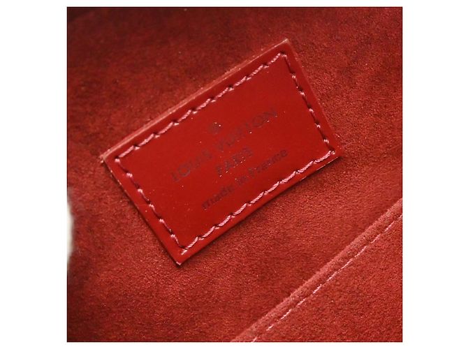 Borsa Jasmin Louis Vuitton in pelle Epi Rosso - vista 4
