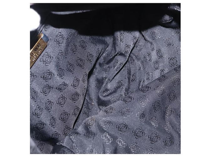Borsa a Spalla Loewe Anagram in Pelle Marrone - vista 5