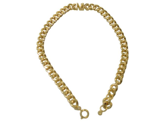 Collana in catena spessa dorata con firma MK di Michael Kors D'oro - vista 13