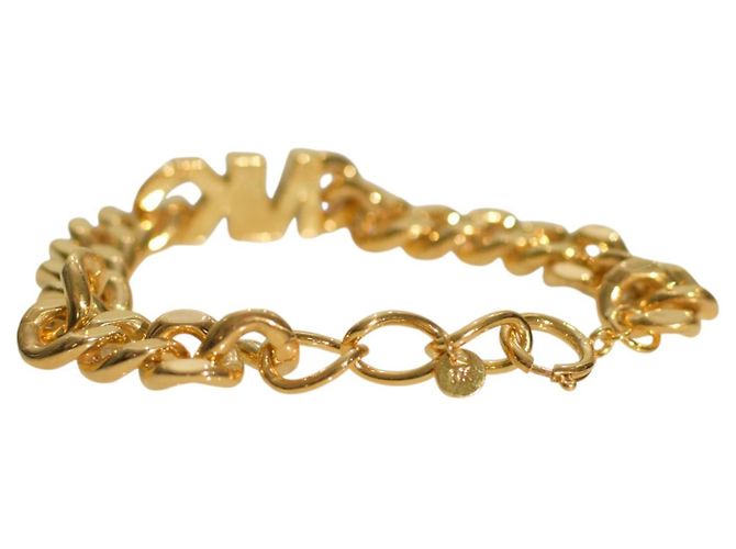 Bracciale in catena chunky dorata con firma MK di Michael Kors D'oro - vista 6