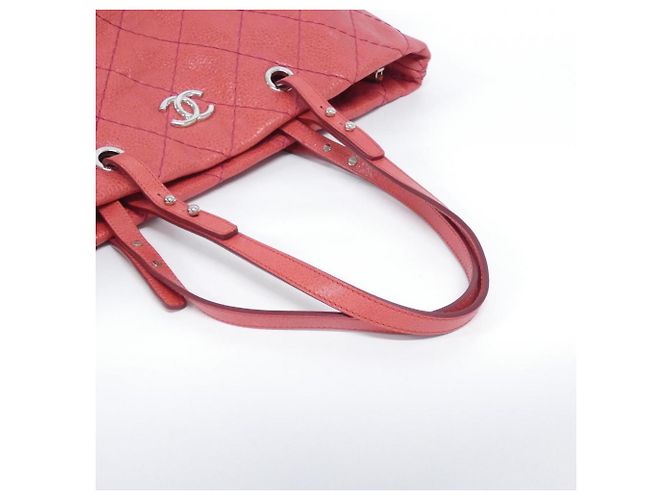 Borsa Chanel On the Road Line 48019 Rosa - vista 6