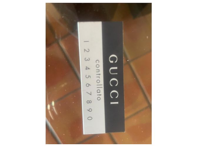 Borsa Gucci Abbey in tela monogramma e pelle nera Nero - vista 6