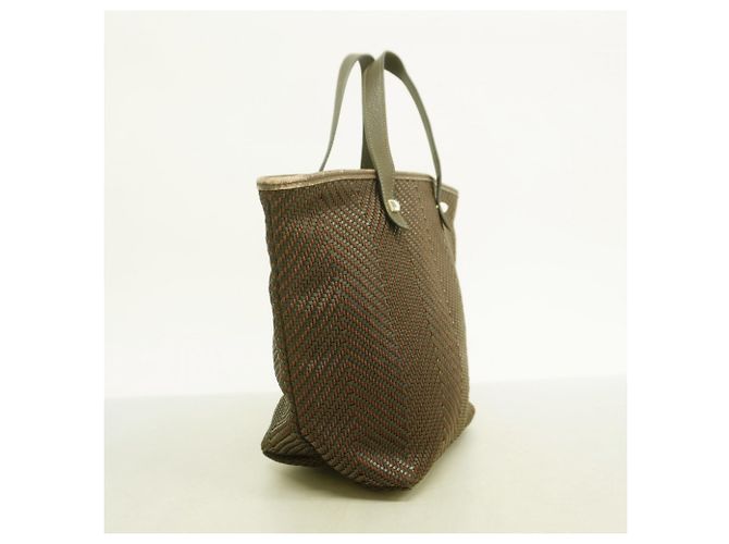 Borsa tote Kaba Chennai PM Hermès Marrone - vista 2