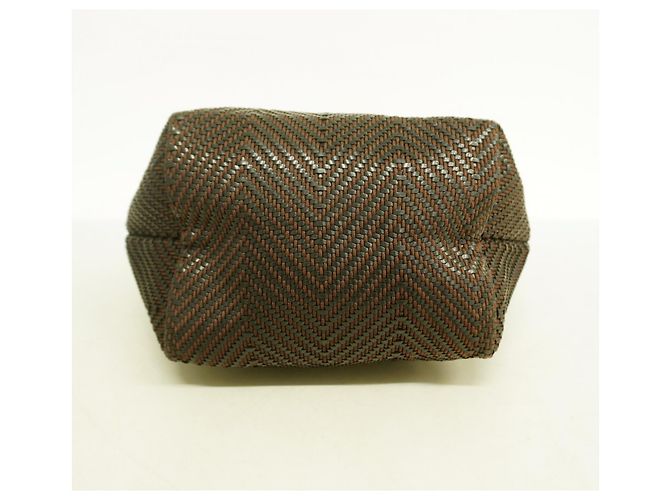 Borsa tote Kaba Chennai PM Hermès Marrone - vista 3