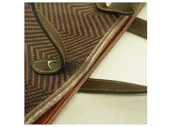 Borsa tote Kaba Chennai PM Hermès Marrone - vista 6