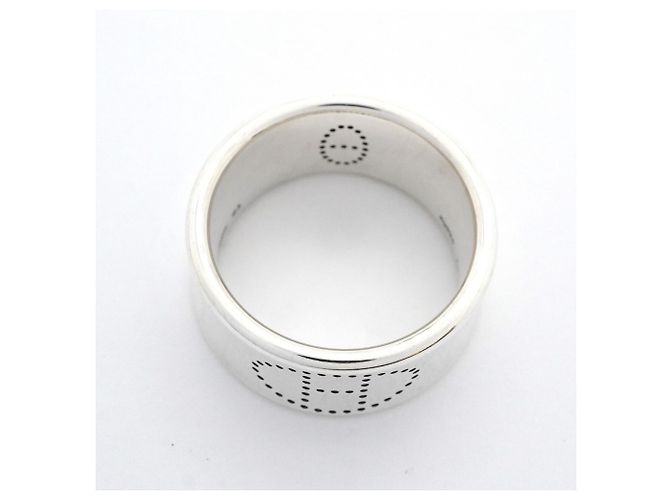 Hermes Hermès Evelyn Silver 925 Band Ring - view 3