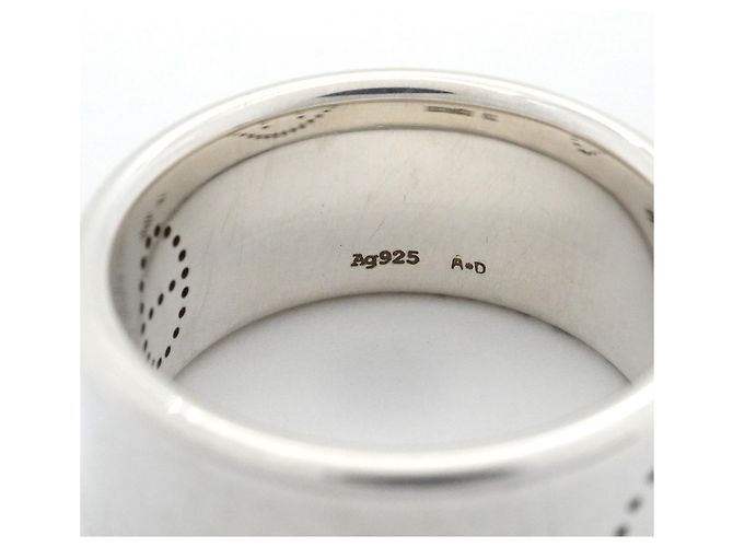Hermes Hermès Evelyn Silver 925 Band Ring - view 5