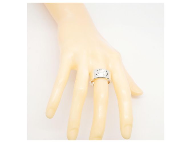 Hermes Hermès Evelyn Silver 925 Band Ring - view 7