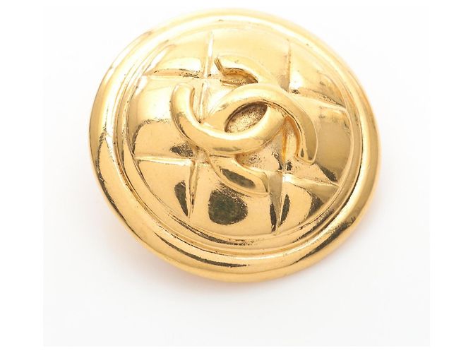 Orecchini a clip placcati in oro Chanel Coco Mark D'oro - vista 7