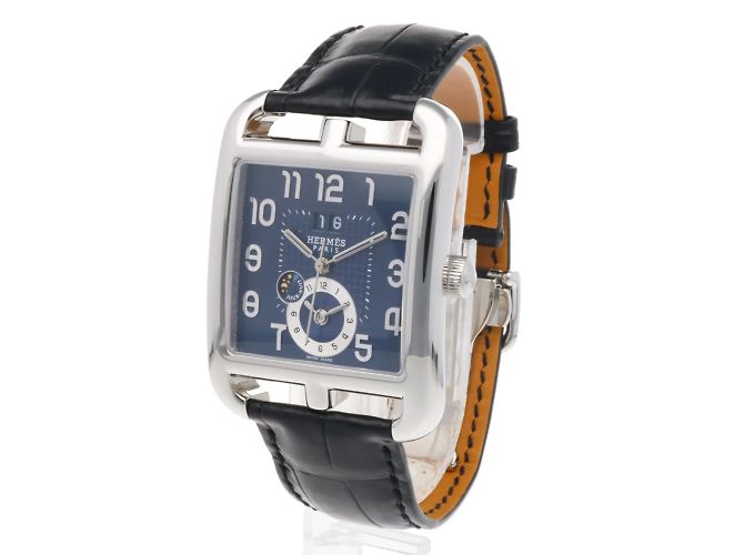 Hermès Cape Cod GMT Armbanduhr Silber - Ansicht 3