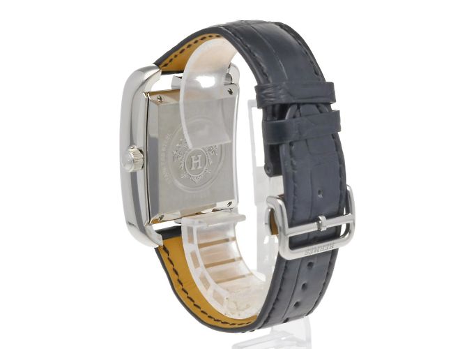 Hermès Cape Cod GMT Armbanduhr Silber - Ansicht 5