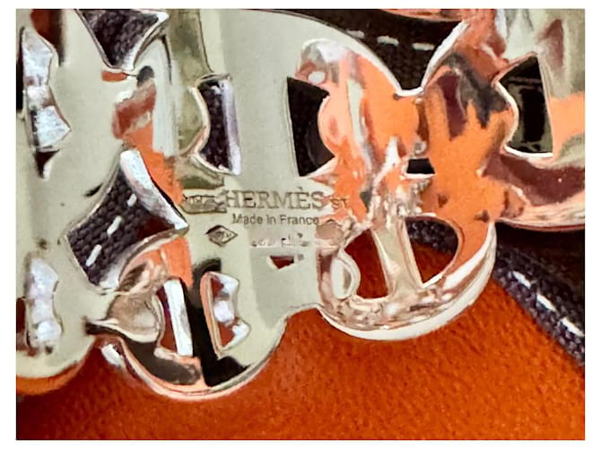 Hermès Bracciale a Catena Ancora Grande Argento - vista 7