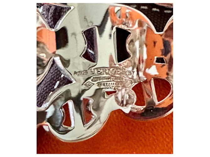 Hermès Bracciale a Catena Ancora Grande Argento - vista 8