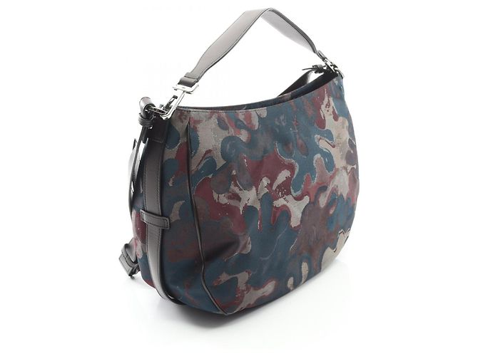 Borsa Saddle Christian Dior Marrone Multicolore Verde - vista 2