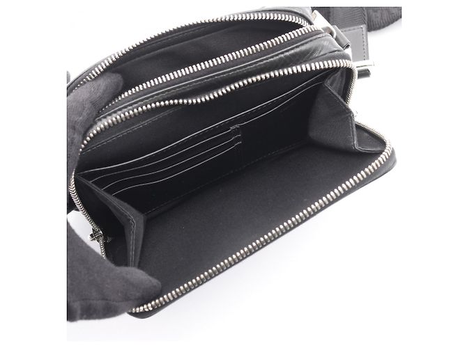 Borsa a Spalla Dior Oblique Galaxy di Christian Dior Nero - vista 4