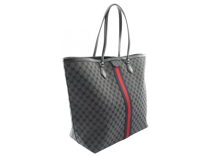 Borsa tote grande Balenciaga x Gucci The Hacker Project Nero Multicolore - vista 2