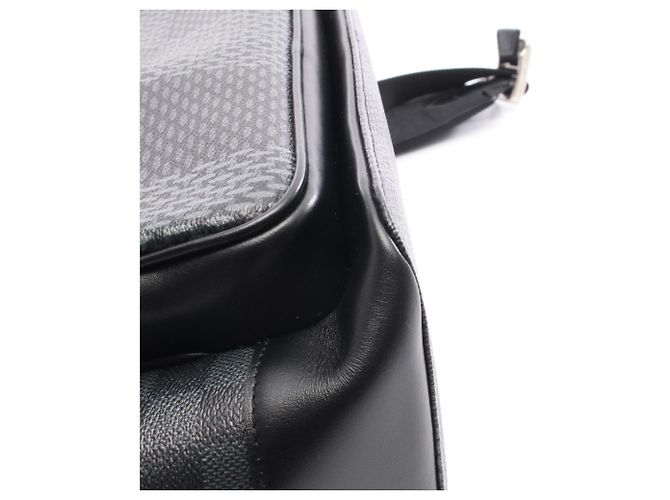 Louis Vuitton Damier Graphite Canvas Backpack Brown Black Damier ebene - view 6