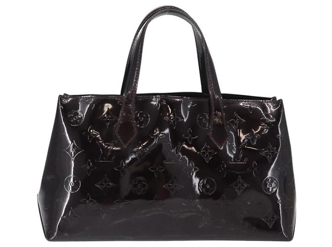 Borsa Wilshire Monogram Vernis PM di Louis Vuitton Bordò - vista 2