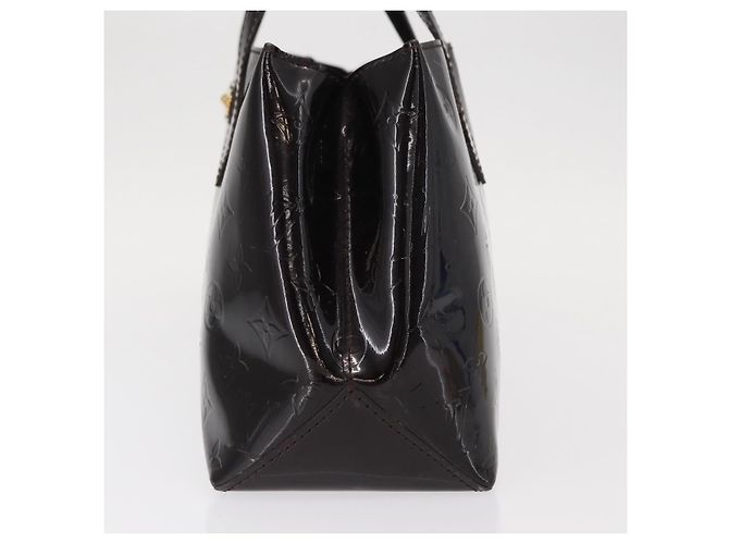 Borsa Wilshire Monogram Vernis PM di Louis Vuitton Bordò - vista 3