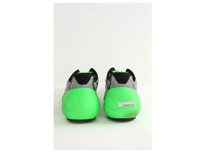 Givenchy Silberne Ledersneaker - Ansicht 2