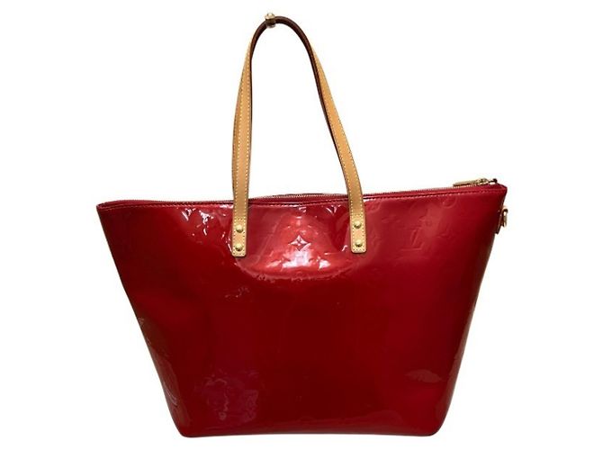 Borsa a Spalla Louis Vuitton Vernis Bellevue GM M93587 Rosso - vista 2
