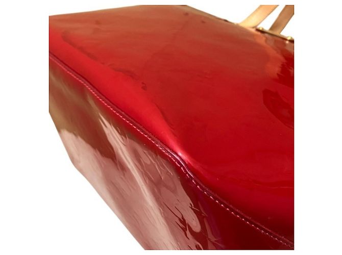 Borsa a Spalla Louis Vuitton Vernis Bellevue GM M93587 Rosso - vista 5