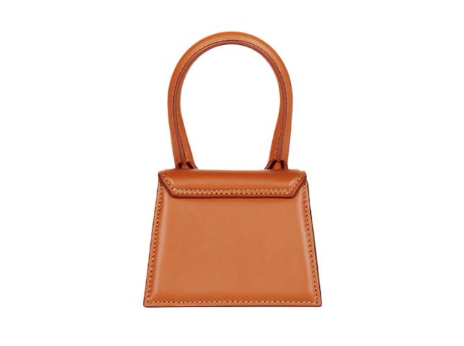 Jacquemus Le Chiquito Mini in pelle Marrone - vista 3
