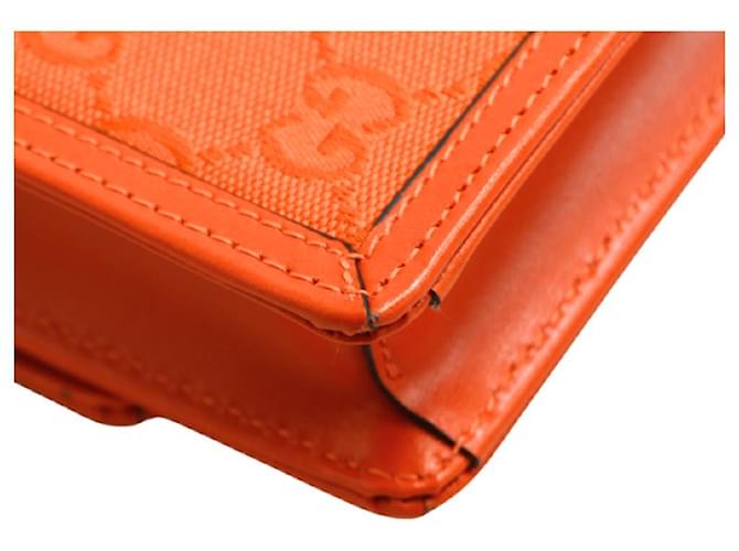 Gucci Borsa a Spalla Mini Luce Arancione - vista 11