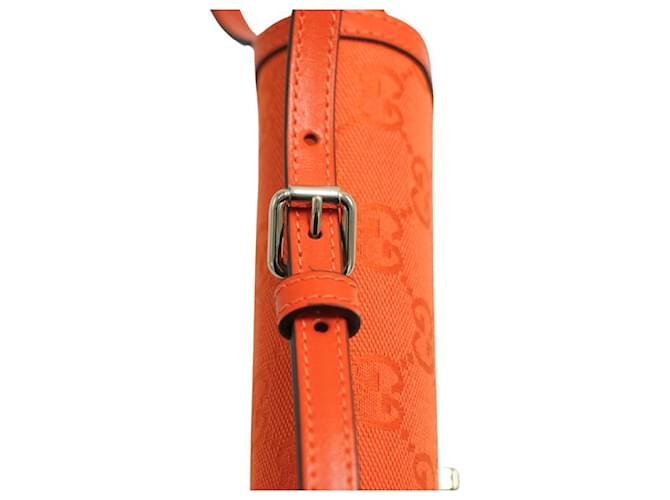 Gucci Borsa a Spalla Mini Luce Arancione - vista 16