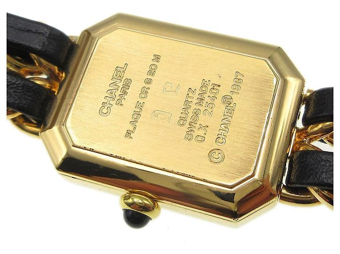 Chanel Premiere Rock Quartz Metallo Placcato e Pelle 20 - vista 2
