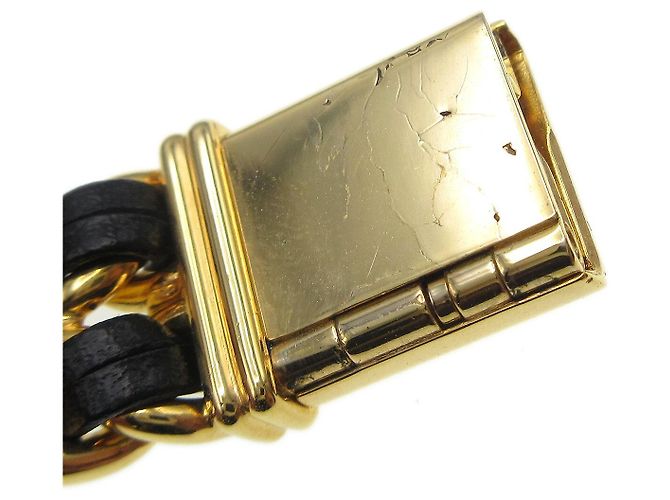 Chanel Premiere Rock Quartz Metallo Placcato e Pelle 20 - vista 6