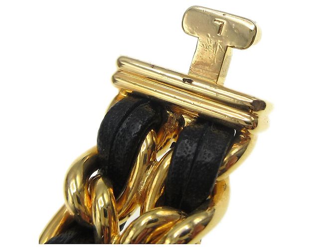 Chanel Premiere Rock Quartz Metallo Placcato e Pelle 20 - vista 7