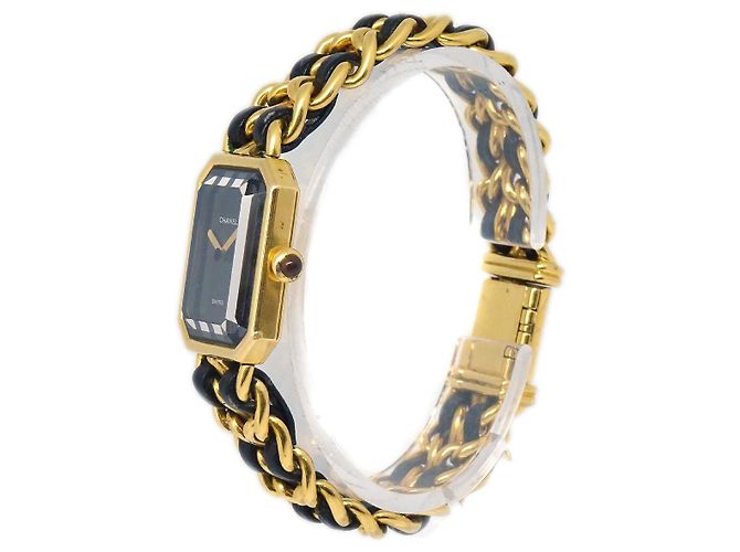 Chanel Premiere Rock Quartz Metallo Placcato e Pelle 20 - vista 2