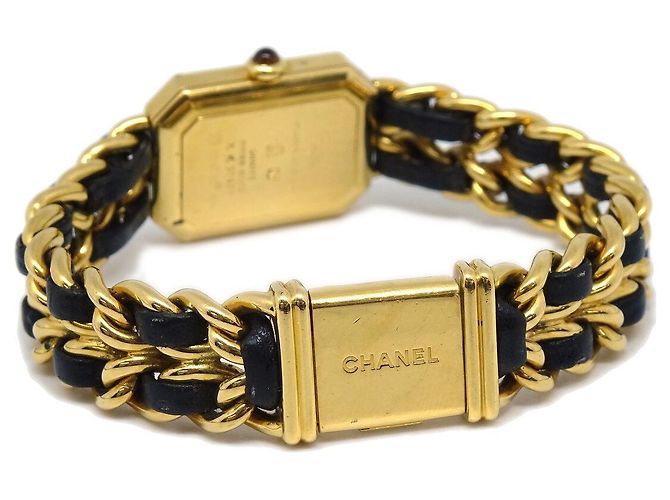 Chanel Premiere Rock Quartz Metallo Placcato e Pelle 20 - vista 3