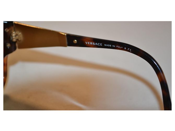 Occhiali da sole Versace 4237 Marrone Oro D'oro - vista 7