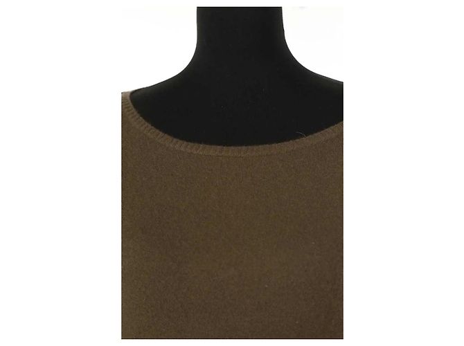 Loro Piana Camiseta de cachemira marrón Castaño - vista 2