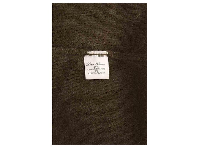Loro Piana Camiseta de cachemira marrón Castaño - vista 6